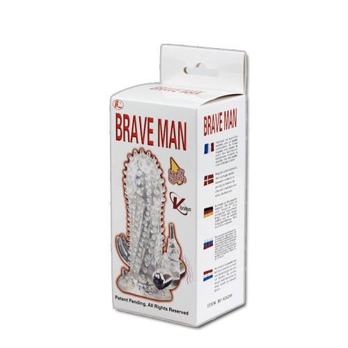 Extensión de pene Vibrador Brave Man Rabbit