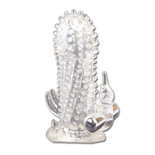 Baile Brave Man Vibrating Penis Extension Rabbit