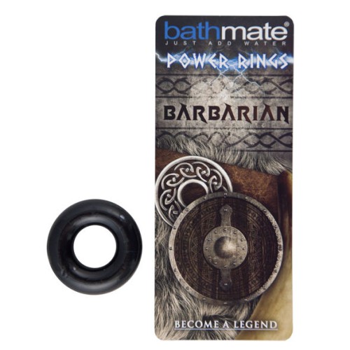 Bathmate Barbarian Black Cock Ring for Enhanced Stamina