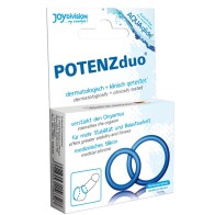 Blue Double Penis Ring S for Enhanced Performance