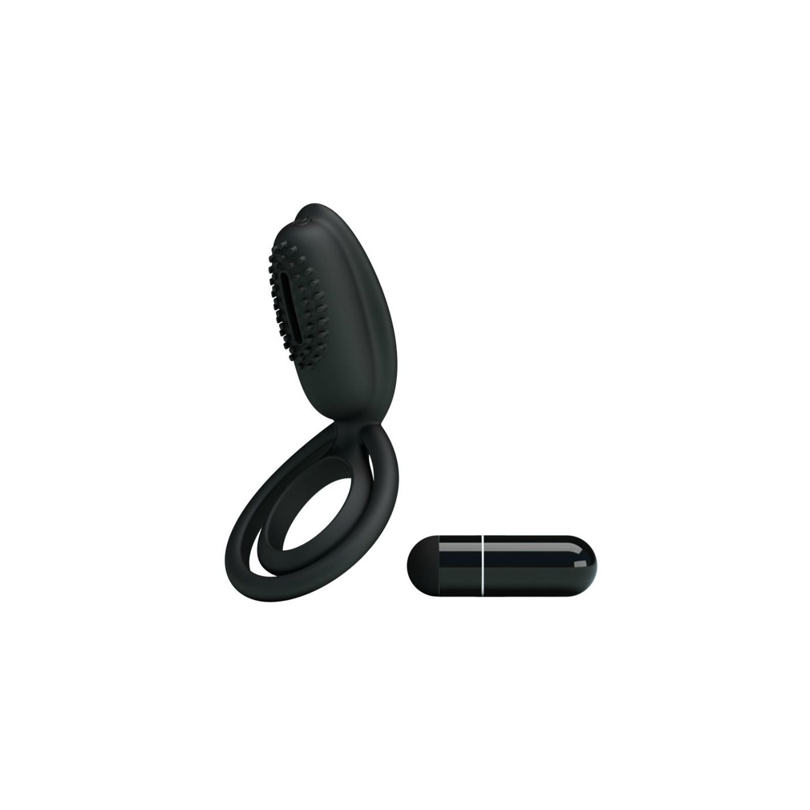 Pretty Love Esther Vibrating Ring with Clitoral Stimulator