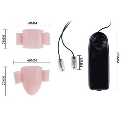 Alfred Vibrating Sleeves - Dual Stimulation with Remote