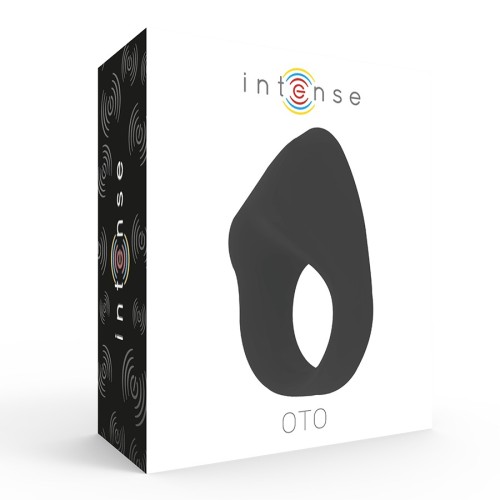 Intense - Oto Anillo Vibrador Recargable Negro