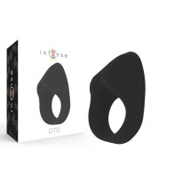 Intense - Oto Anillo Vibrador Recargable Negro