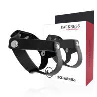 Anillo de Piel para Pene y Testículos Darkness