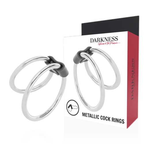 Darkness Double Metal Ring for Men