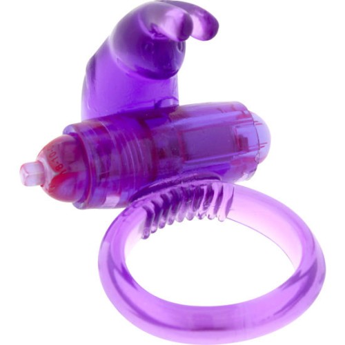 Purple Silicone Vibrating Ring