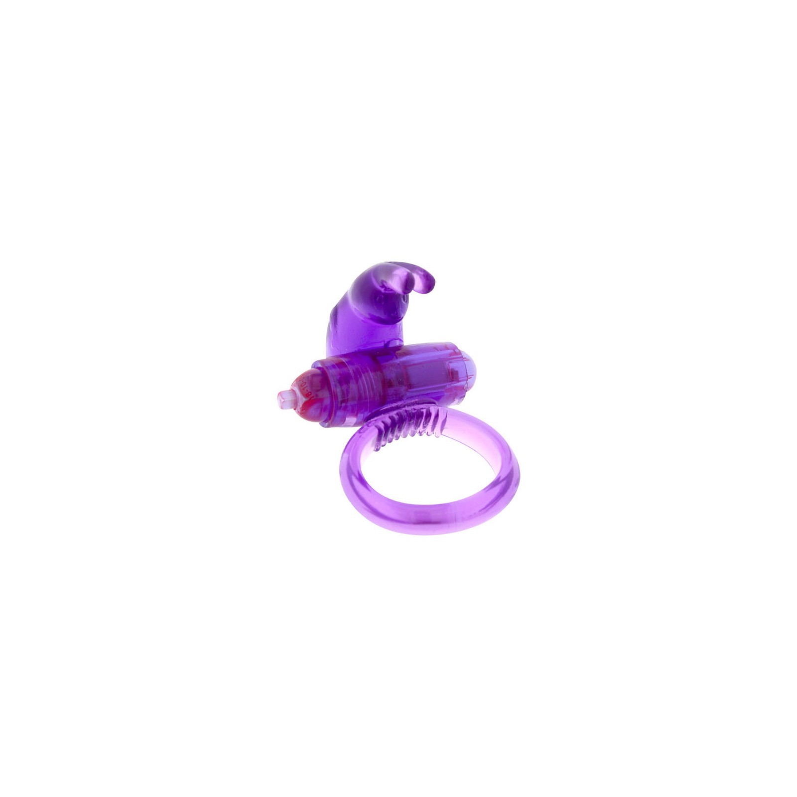 Anillo Vibrador Lila De Silicona