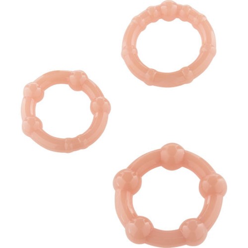 Stay Hard Three Ring Silicone Set