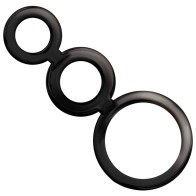 Set of Penis and Testicle Rings - Ultimate Pleasure