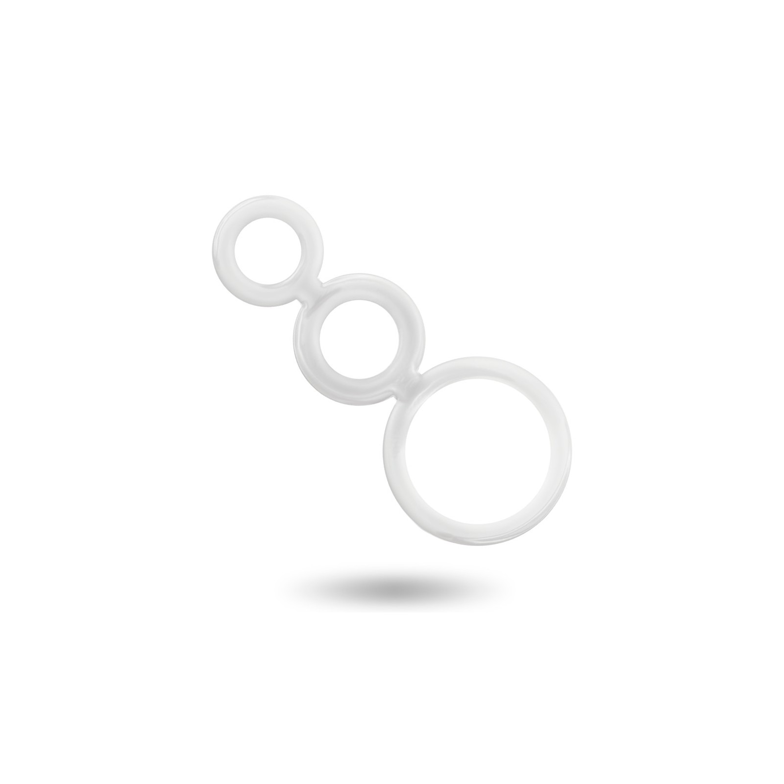 Clear Penis & Testicle Rings Set - Enhance Pleasure