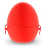 Discrete Red Jamyjob Masturbator Egg