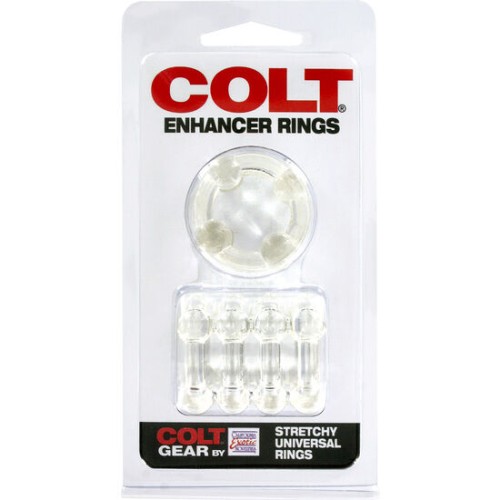 Anillos Colt - Anillos Transparentes para Pene para Placer Duradero