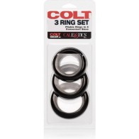 Colt Set of 3 Cock and Balls Rings - Ultimate Pleasure