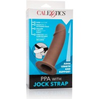 Hollow Dildo Harness Brown