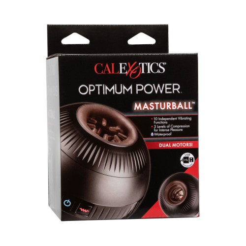 Optimum Power Masturbador Masculino Con Vibración - 10 Opciones