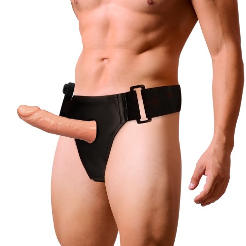 Hollow Benny Harness with Vibrator