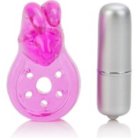 Micro Vibe Arouser Bunny Anillo Vibrador para Placer Máximo