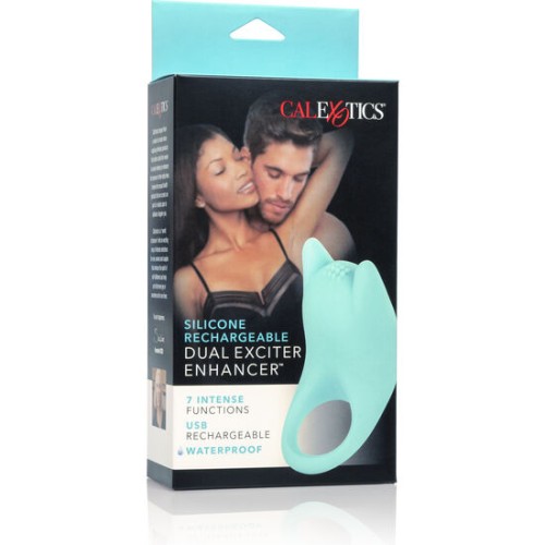 Anillo Vibrador DUAL EXCITER para Placer Mejorado