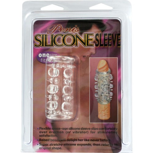 Silicone Penis Sleeve for Enhanced Stimulation