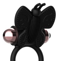 Coquette Chic Desire - Cock Ring Butterfly Anillo Vibrador | Placer Mejorado