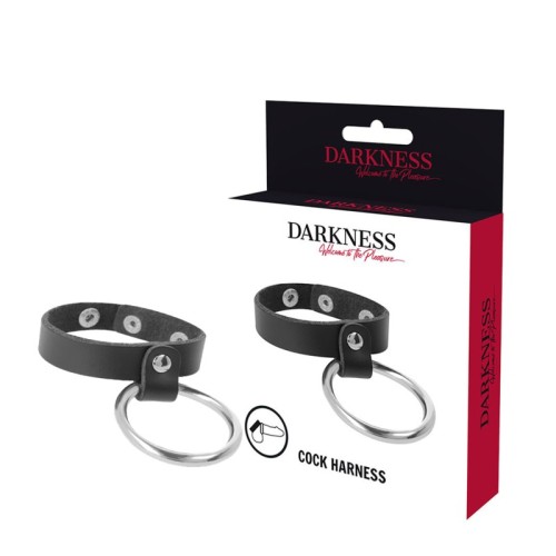 Darkness Metal Ring for Enhanced Pleasure and Performance