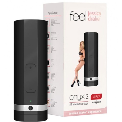 Kiiroo Onyx+ Interactive Masturbator Jessica Drake