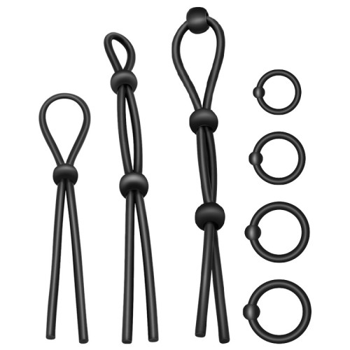 Kit of 7 Flexible Silicone Rings