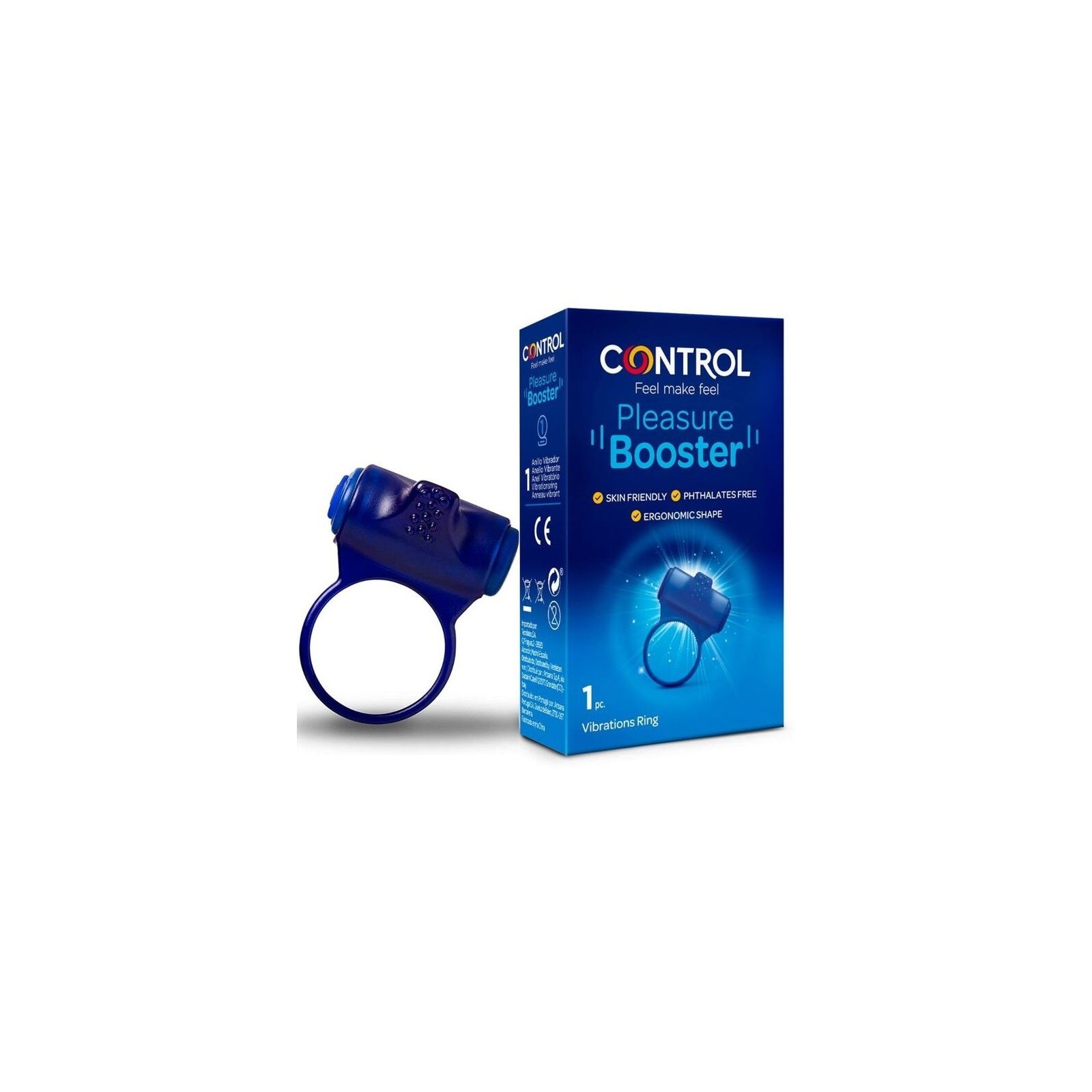 Control Pleasure Booster Vibrating Ring