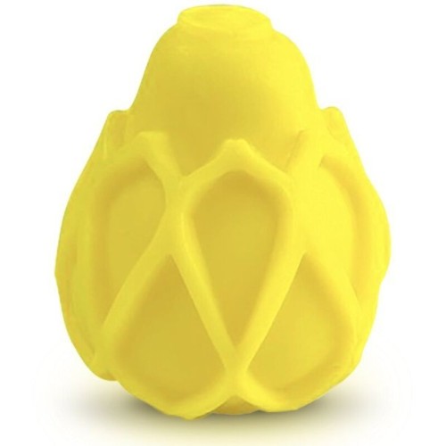 G-egg Reusable Textured Masturbator Yellow