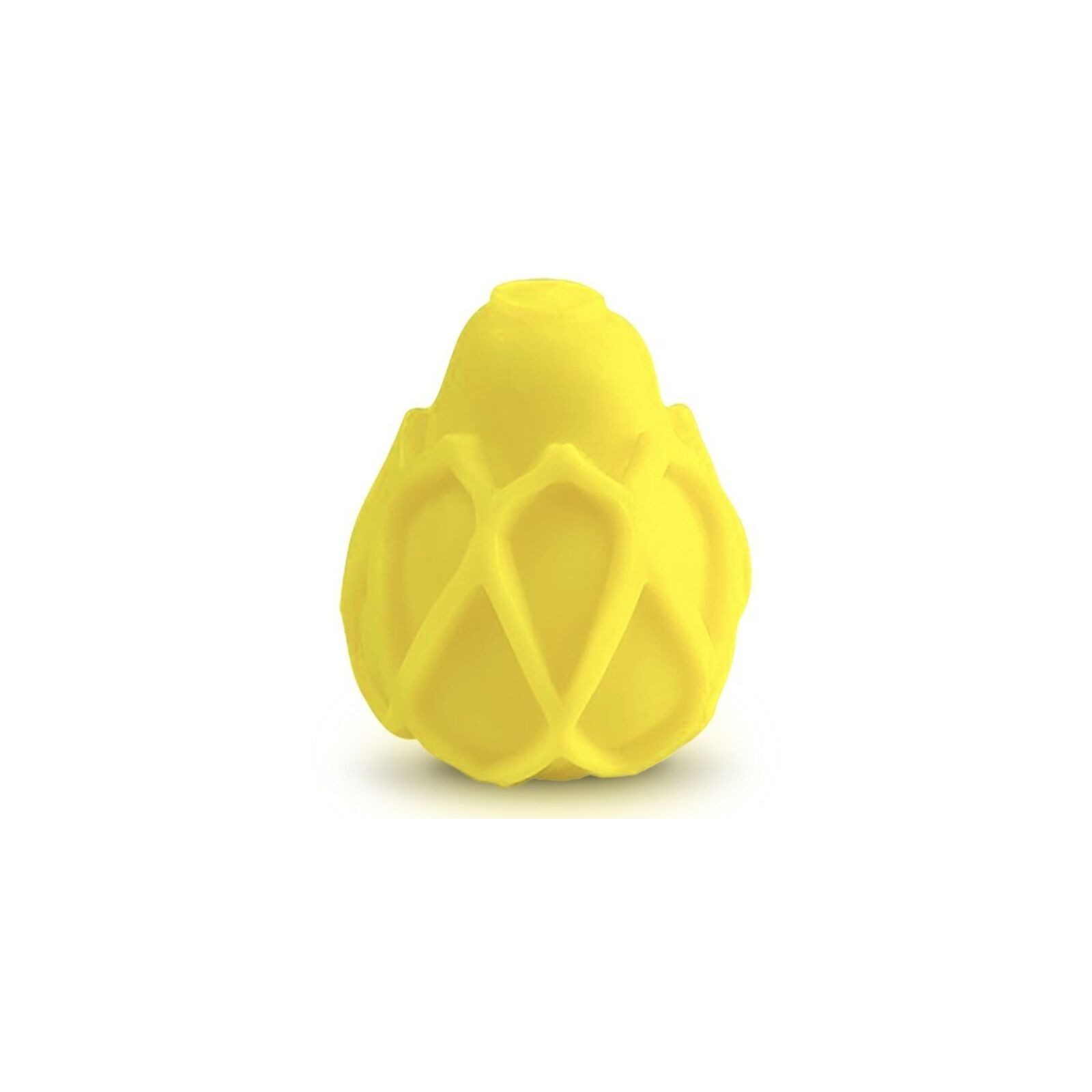 G-egg Reusable Textured Masturbator Yellow