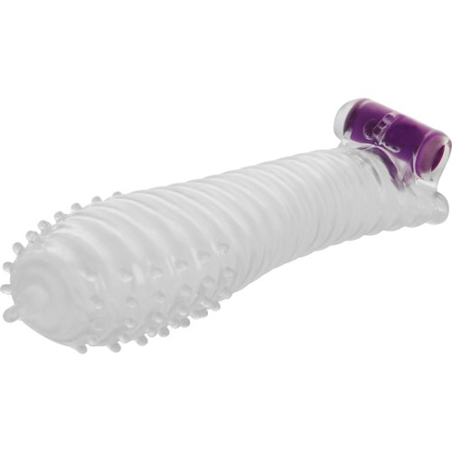 Textured Penis Sleeve with Vibrating Bullet | Oh Mama