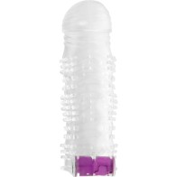 Textured Penis Sleeve with Bullet Vibration