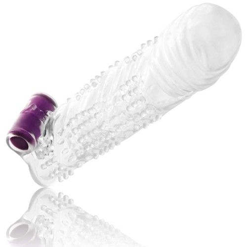 Textured Penis Sleeve with Bullet Vibration