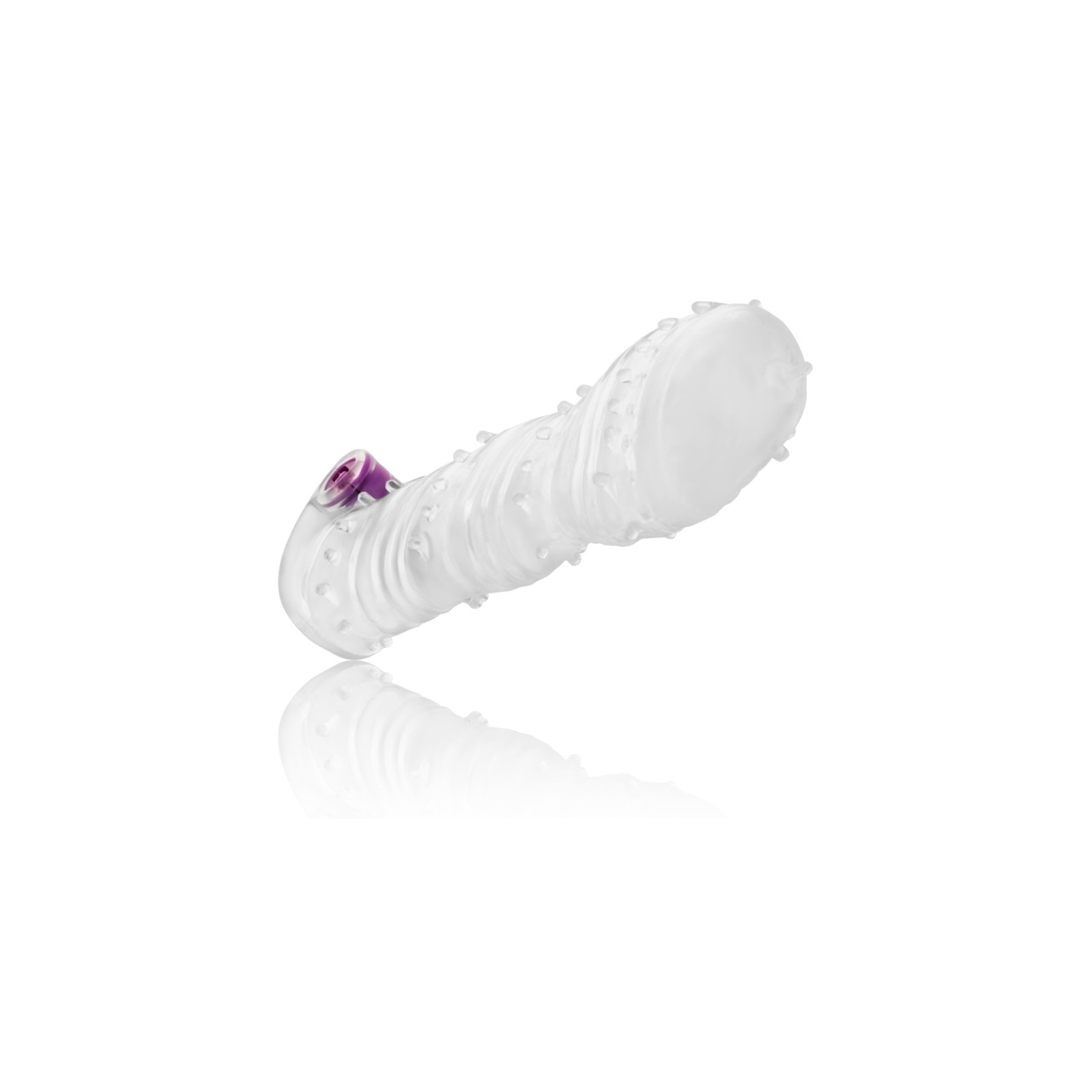 Textured Penis Sleeve with Bullet Vibrator