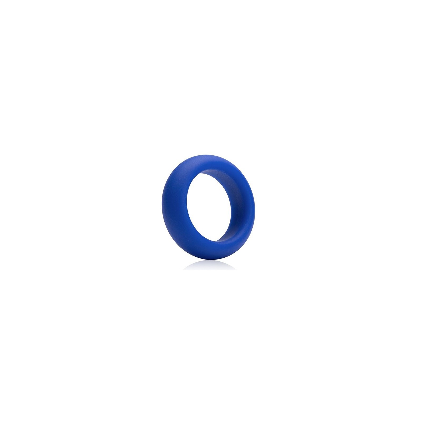 Minimal Choking Blue Silicone Ring