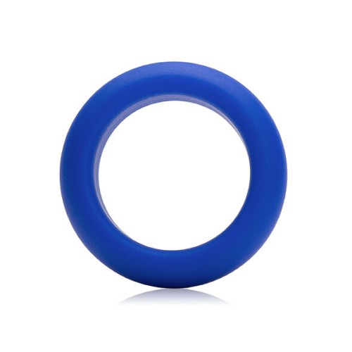 Minimal Choking Blue Silicone Ring