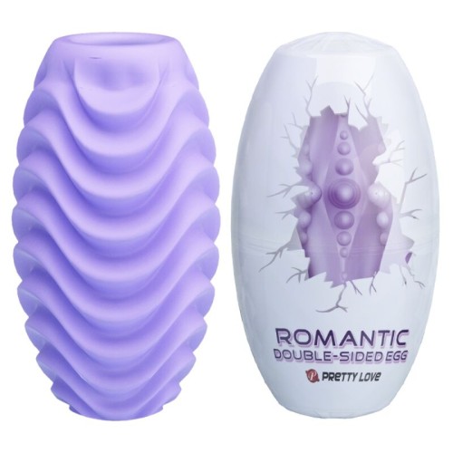 Pretty Love - Purple Double-Sided Masturbator Egg