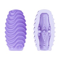 Pretty Love - Purple Double-Sided Masturbator Egg