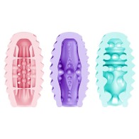 Pretty Love Double Sided Masturbator Egg 15 pcs - Unique Pleasure