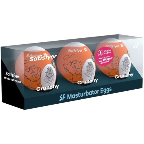 Satisfyer Eggcited Set of 3 Masturbators for Ultimate Pleasure