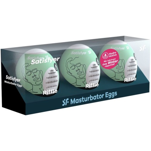 Satisfyer 3 Riffle Masturbation Eggs for Enhanced Pleasure