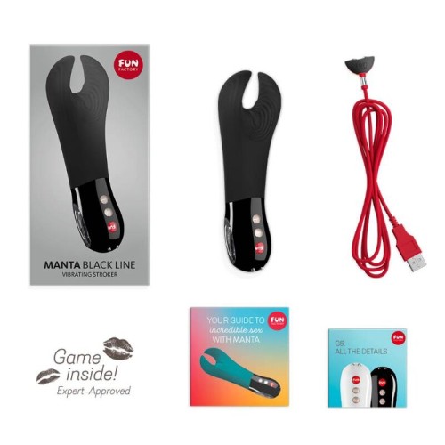 Manta Vibrating Stroker for Intense Pleasure