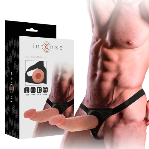 Intense Hollow Harness with Realistic Dildo 18 x 3.5 cm