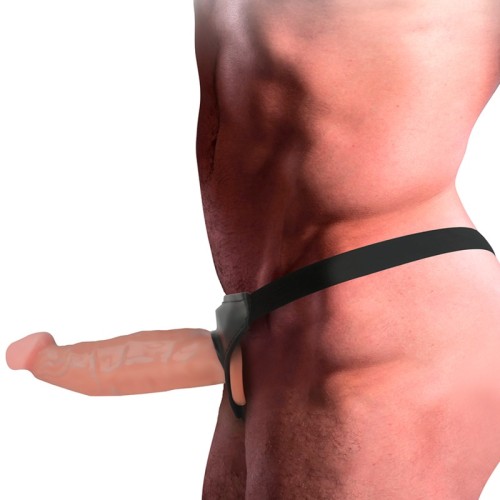 Intense Hollow Harness with Realistic Dildo 18 x 3.5 cm