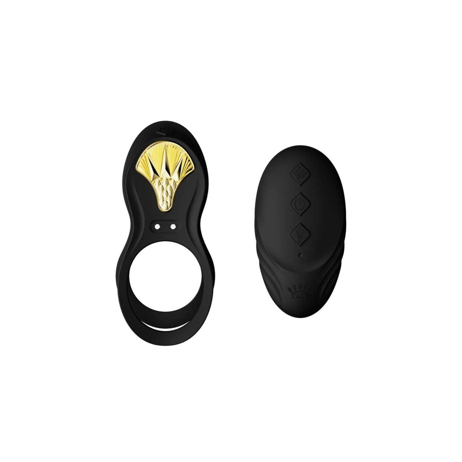 Bayek Remote Control Vibrating Ring Black