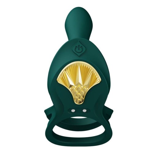 Bayek Anillo Vibrador Control Remoto Parejas Verde