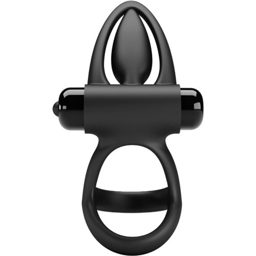 Anillo Vibrador Negro Pretty Love - Placer Para Parejas