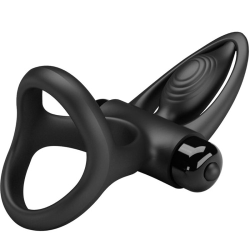 Anillo Vibrador Negro Pretty Love - Placer Para Parejas