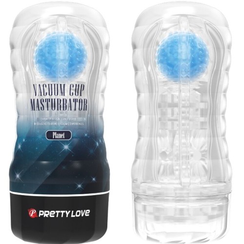 Pretty Love Planet Blue Masturbator for Men